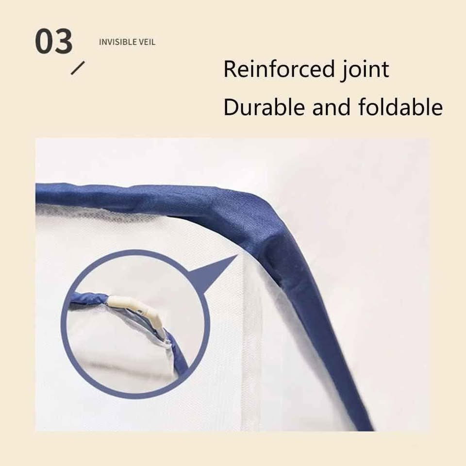 Single Bed Foldable Mosquito Net - (L - 5ft , W - 6ft)