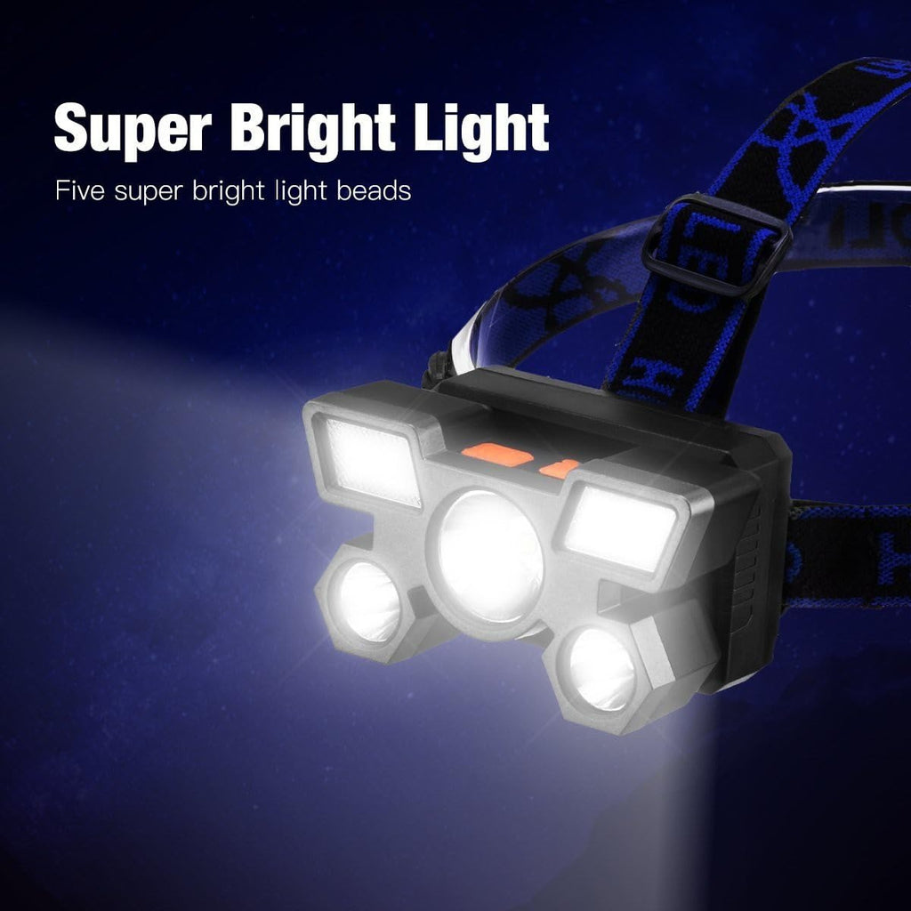 5 Led Rechargeable Headlamp