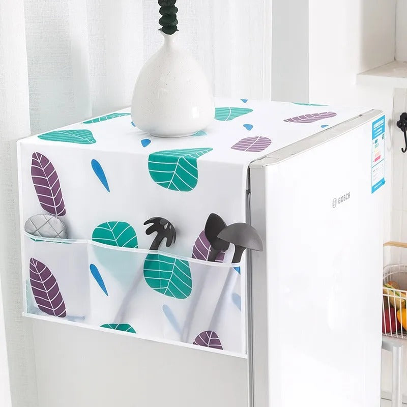 Fridge Cover With Pocket