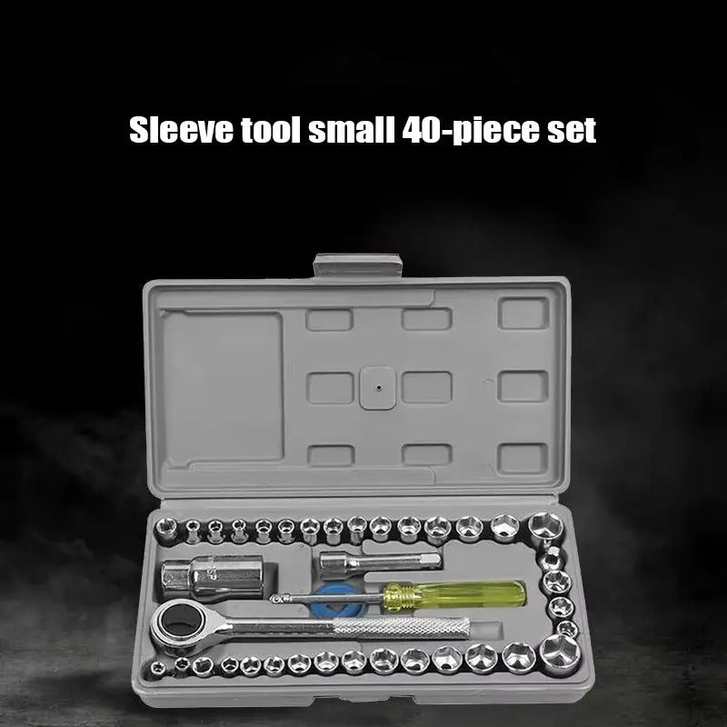 40 Pcs Combination Socket Wrench Set
