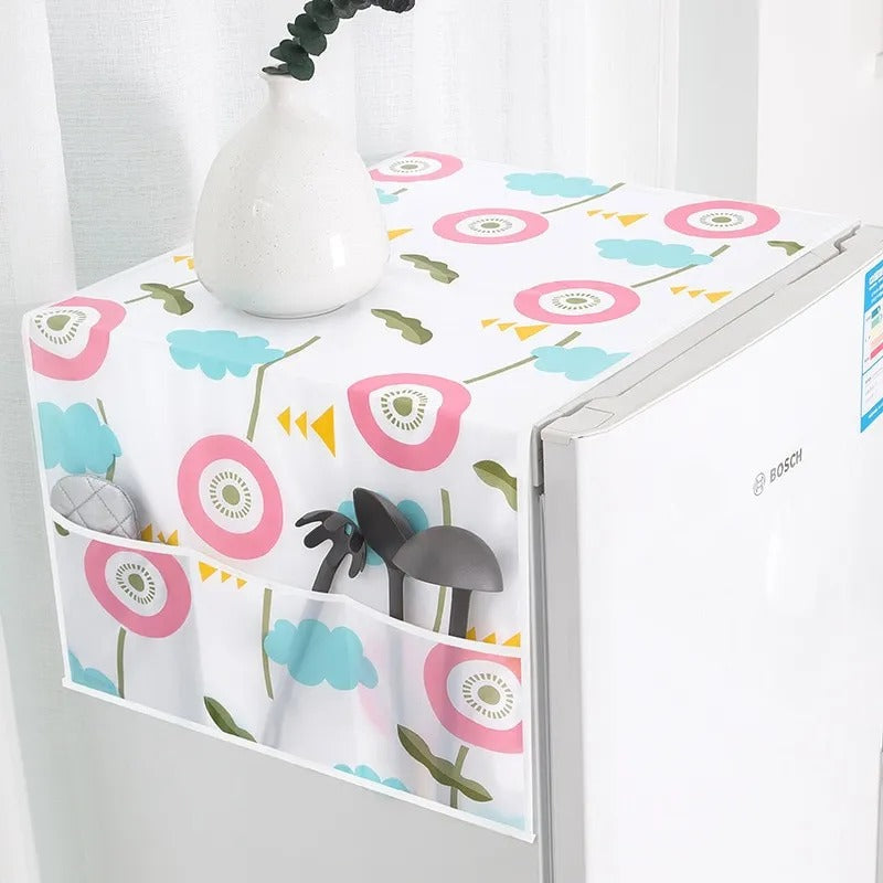 Fridge Cover With Pocket