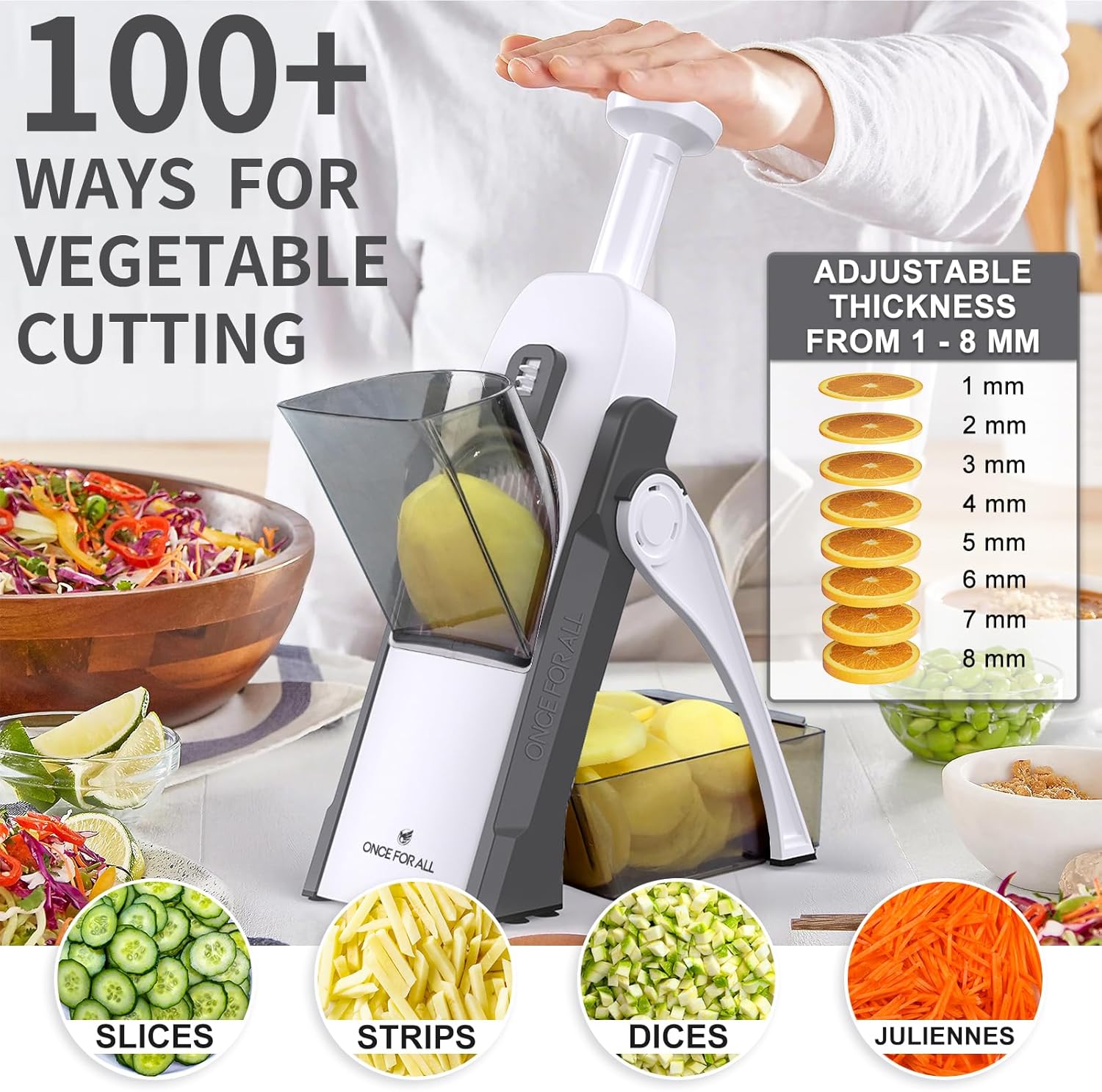 5 In 1 Manual Veggie Slicer