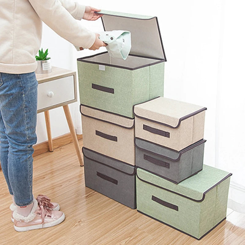 2 Pcs Foldable storage box