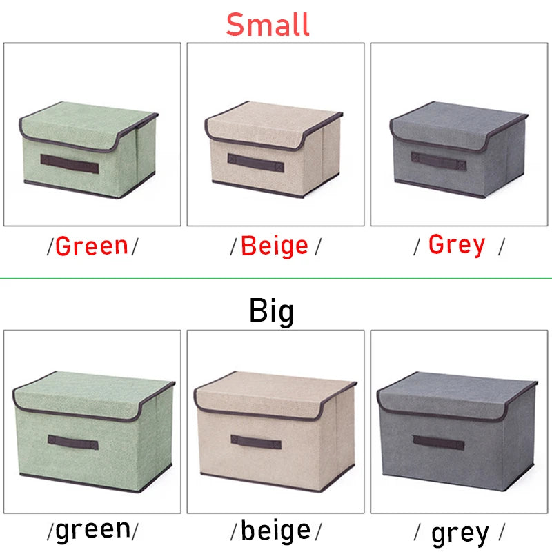2 Pcs Foldable storage box