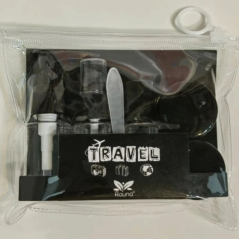 5 Pcs Mini Travel Bottle Set - Refillable