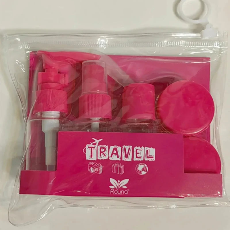 5 Pcs Mini Travel Bottle Set - Refillable