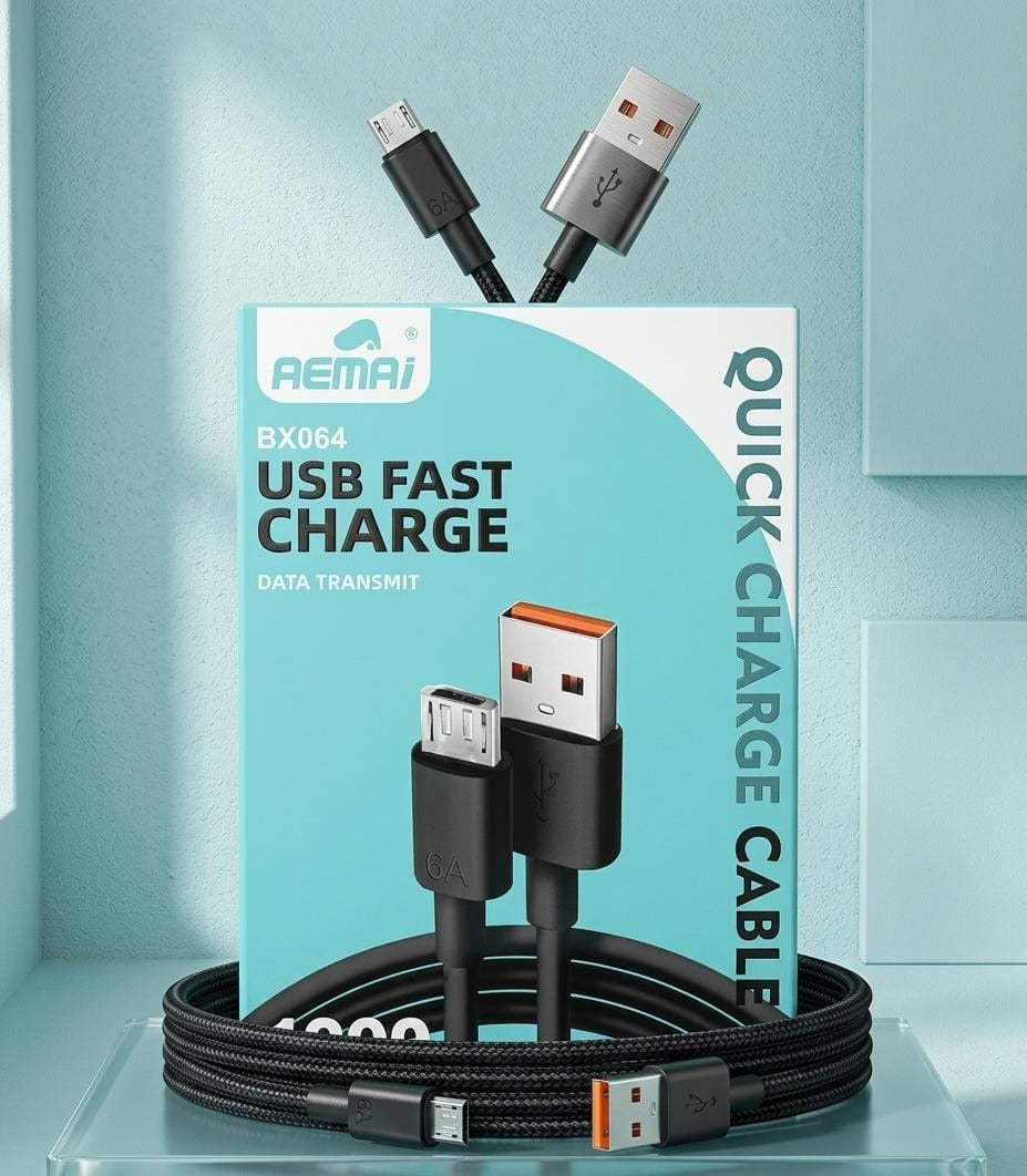 REMAI BX064 USB Fast Charger Micro Cable